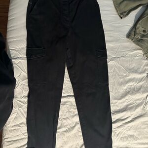 Wilfred Black Cargo Jumpsuit Pants